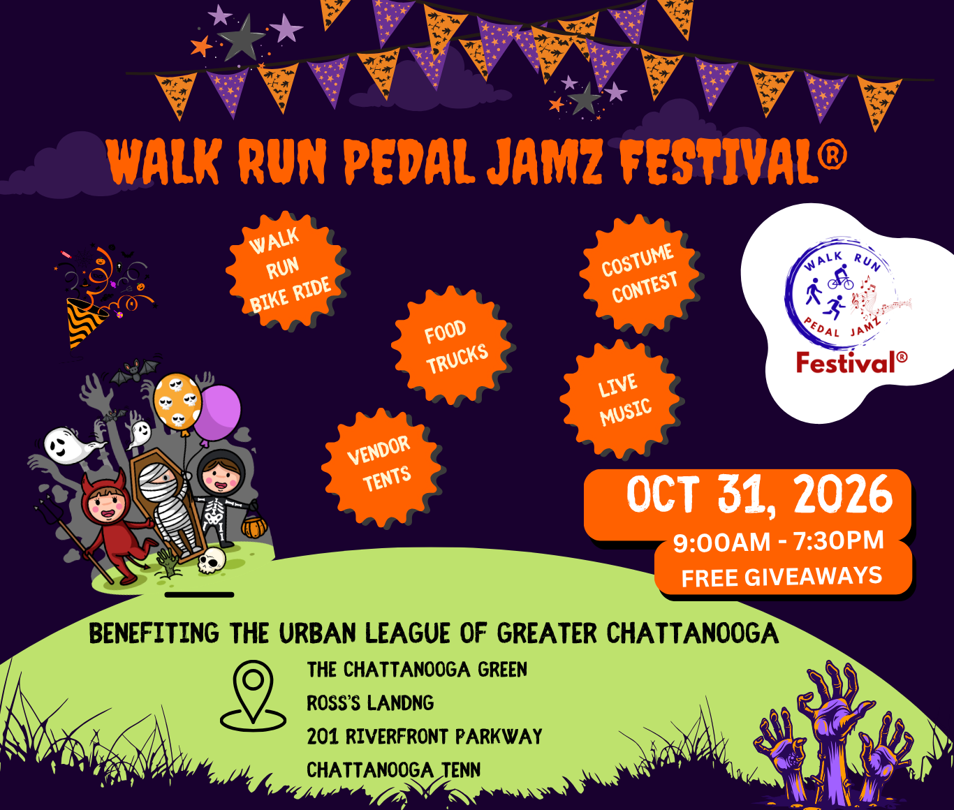 Walk Run Pedal Jamz Festival®