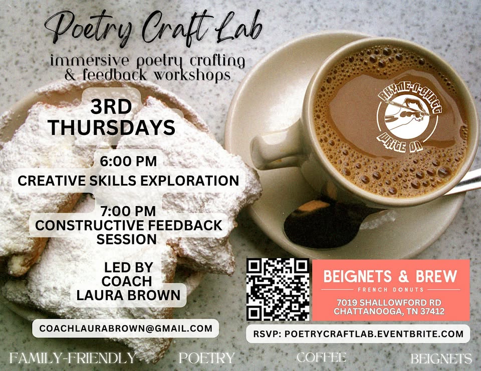 Poetry Craft Lab immersive poetry crafting & feedback workshops