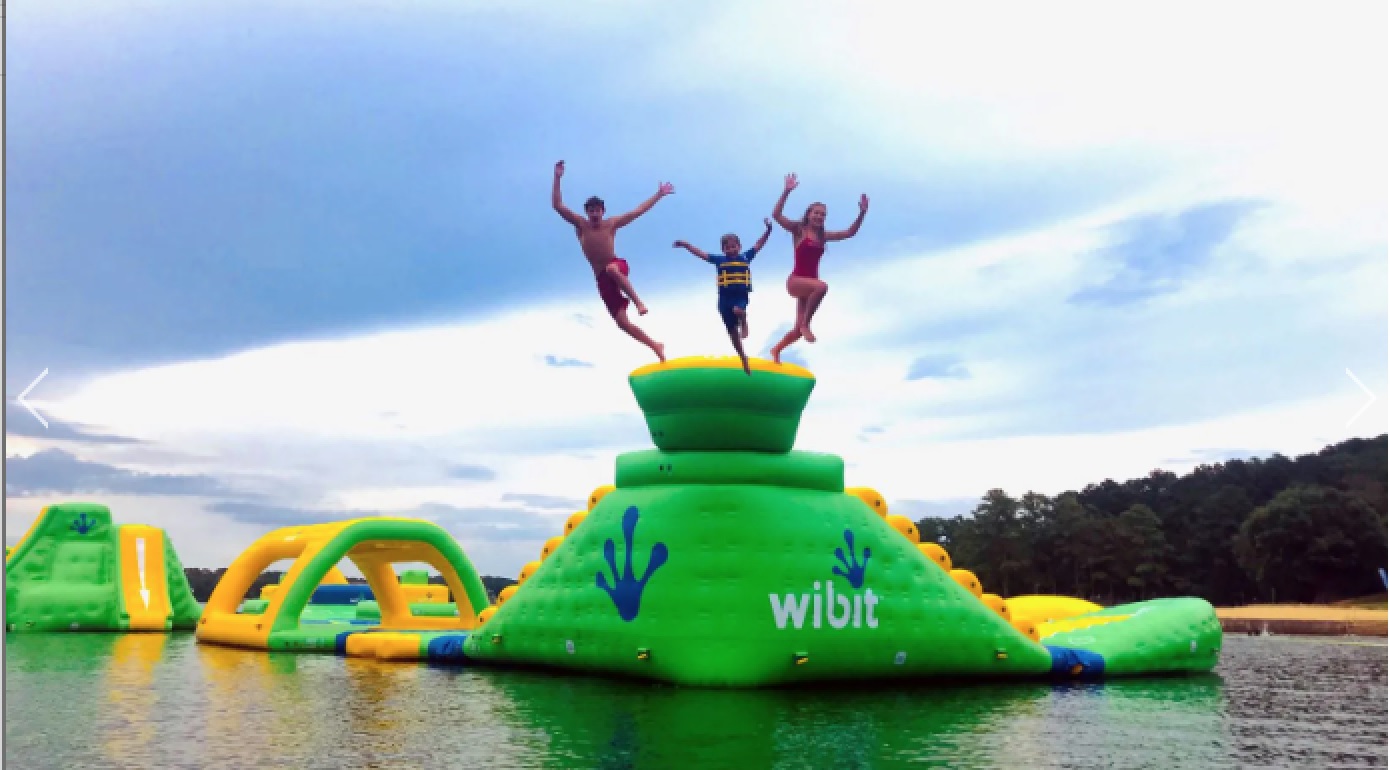 NOOGA Splash  Inflatable Aqua Park at Chester Frost Park
