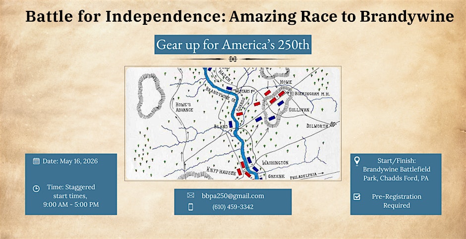 brandywine battlefield trail map pdf