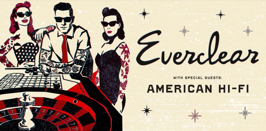 Event image: Everclear Lucky 7 Tour w/ American Hi-Fi at The Lincoln Cheyenne