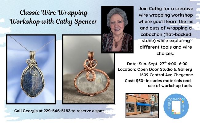 Event image: Wire Wrapping Workshop at Open Door Studio and Gallery