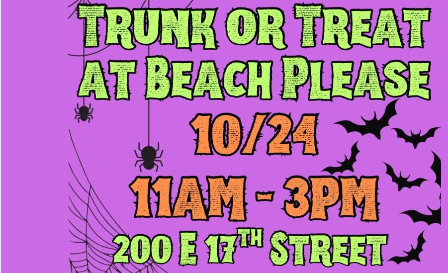 Event image: Beach Please Trick or Treat at Beach Please