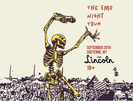 Event image: The Emo Night Tour at The Lincoln Cheyenne
