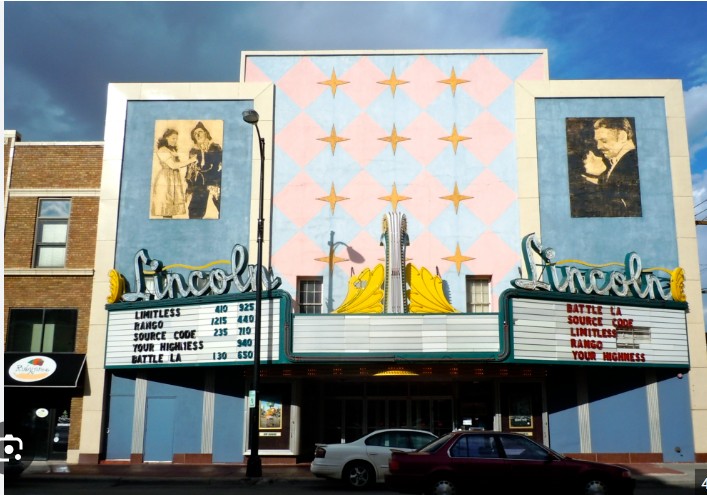 Event image: America's Hometown Movie Theaters at Open Door Studio and Gallery