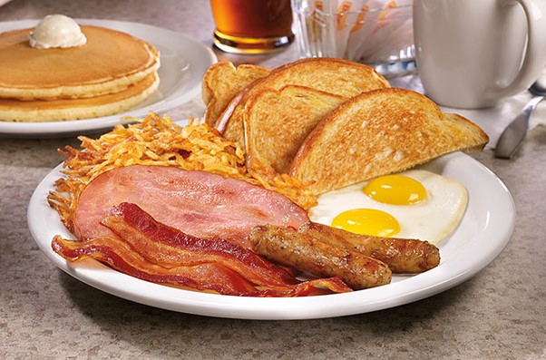 Denny's Breakfast 