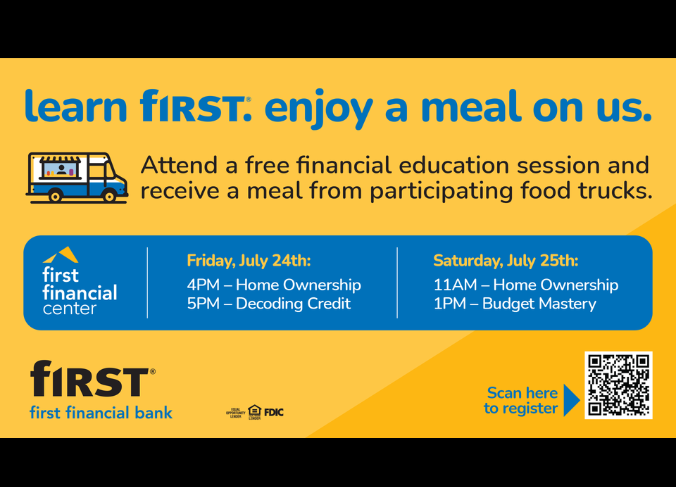 First Financial Bank: Financial Education at Visit Cincy Marketplace