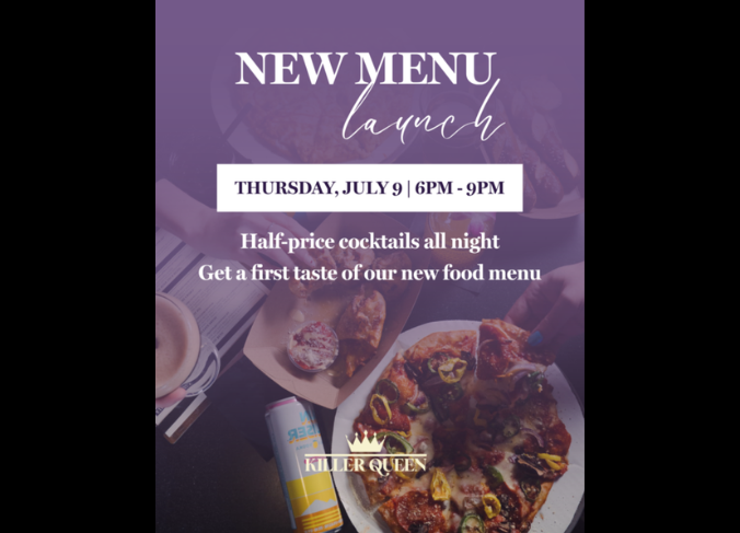 Killer Queen 'Crown the Night' New Menu Launch