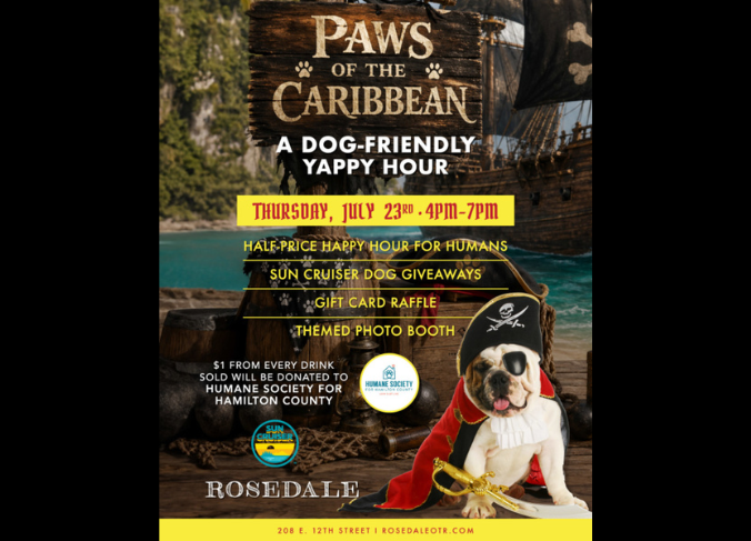 Rosedale Yappy Hour: Paws of the Caribbean