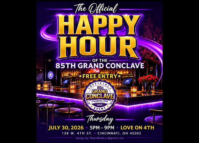 The Offical Happy Hour of the 85th Grand Conclave