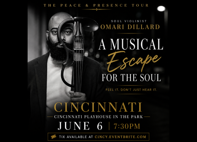 The Peace and Presence Tour: Soul Violinist Omari Dillard