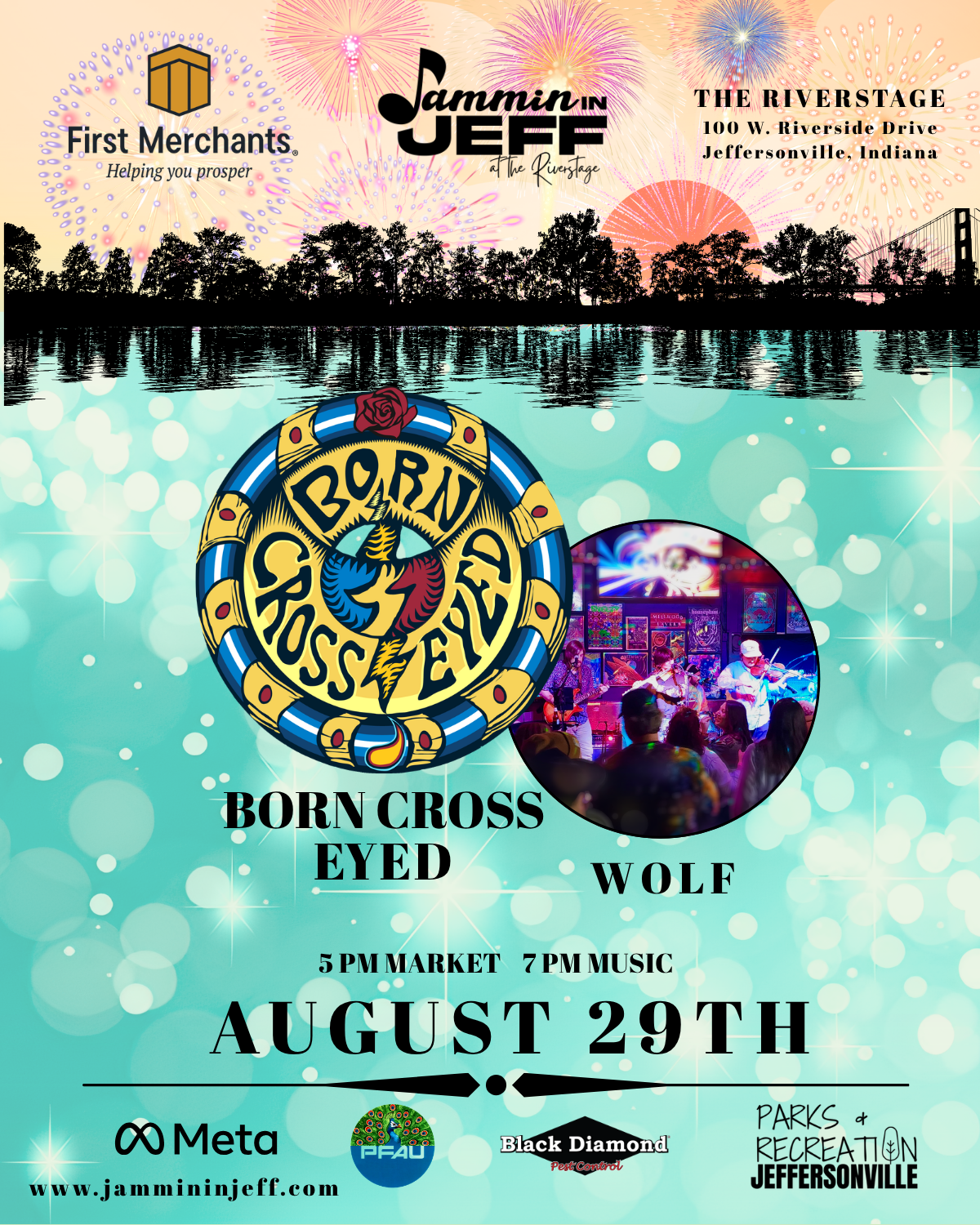 Jammin in Jeff - Born Cross Eyed / Wolf