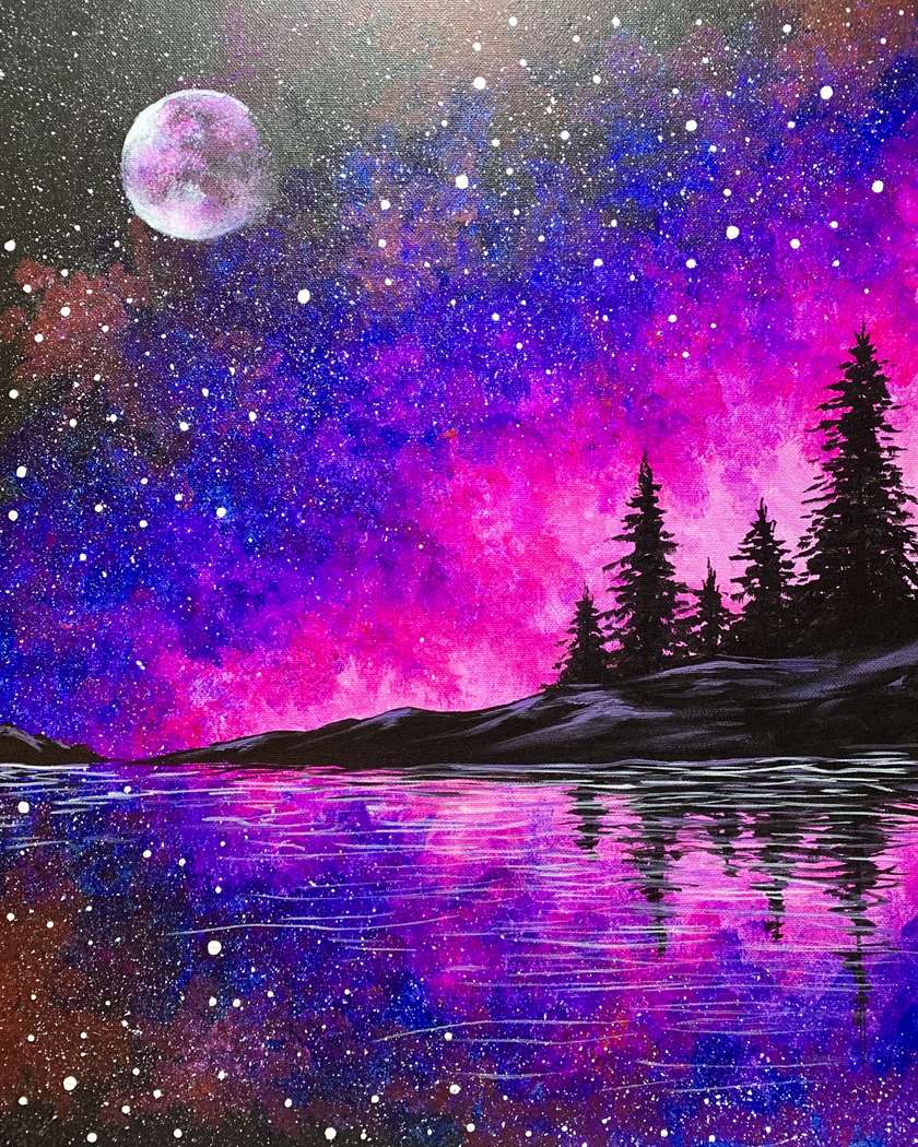 Paint and Sip: Galaxy Lake | Jeffersonville, IN 47130