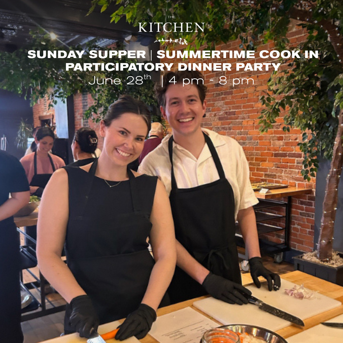 Sunday Supper | Summertime Cook In Participatory Dinner Party