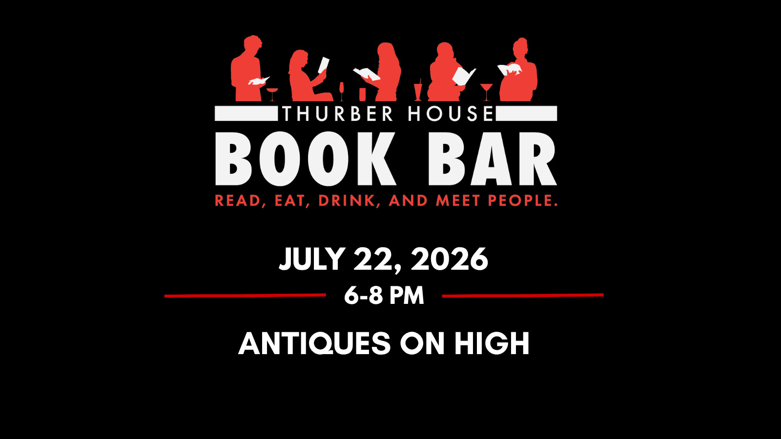 July Book Bar (Adult Social Mixer for Book Lovers)