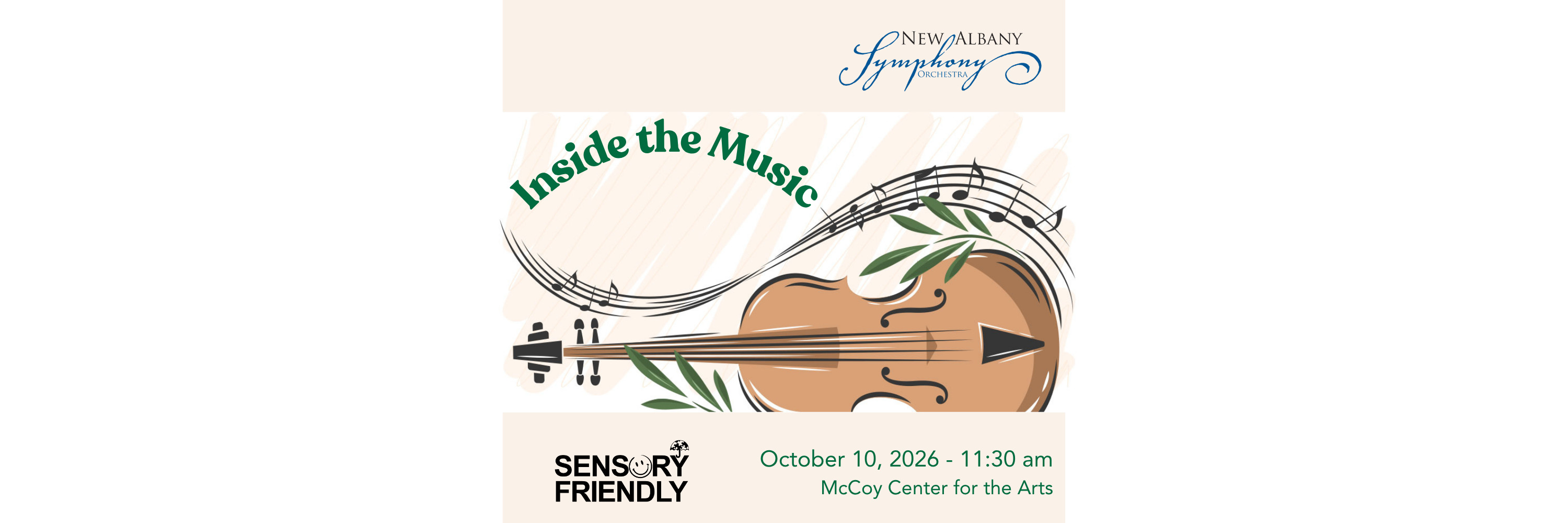 Inside the Music - Sensory Friendly - NASO