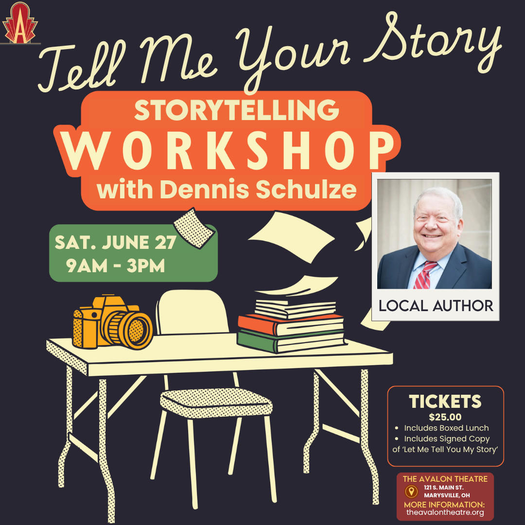 ‘Tell Me Your Story’ Storytelling Workshop with Dennis Schulze
