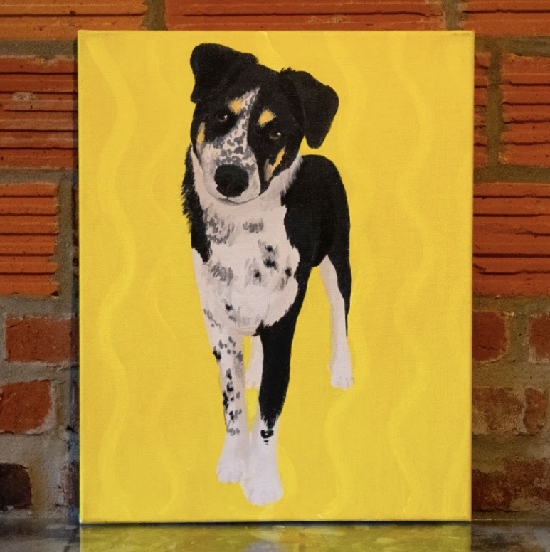 "Paint Your Pet" Portrait Painting