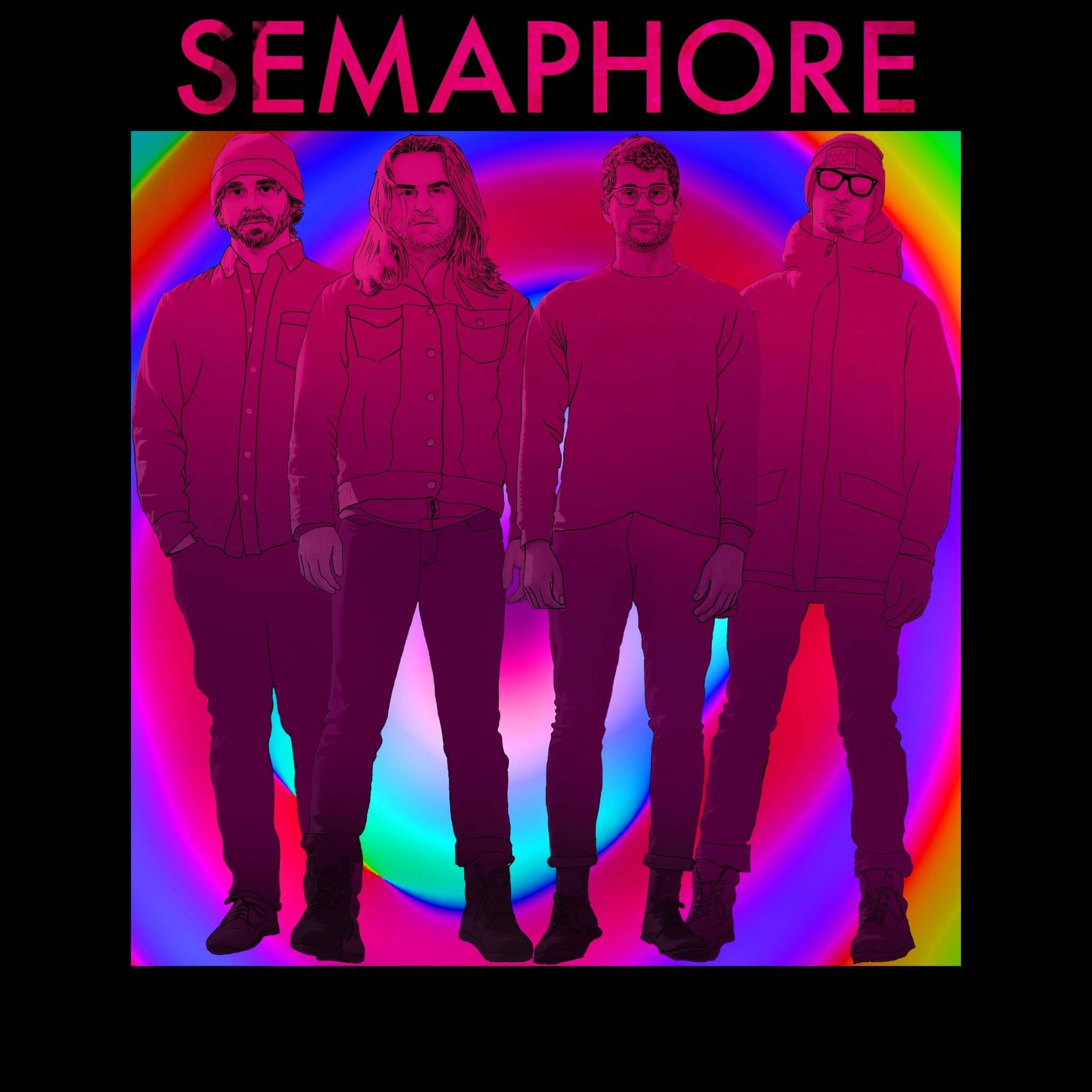Semaphore with A Tiger Made of Lightning & Pantomime