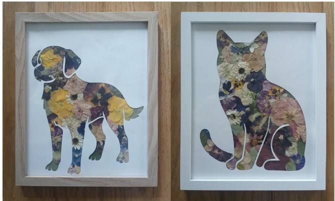 Paws & Petals: Show Your Animal Love (Heart also available)