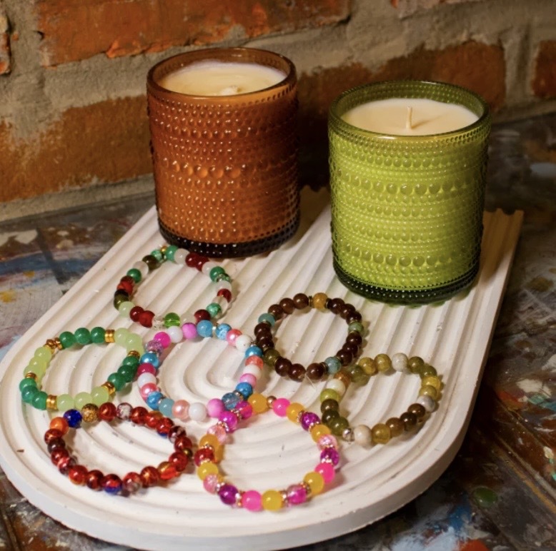 Candle Pouring & Bracelets