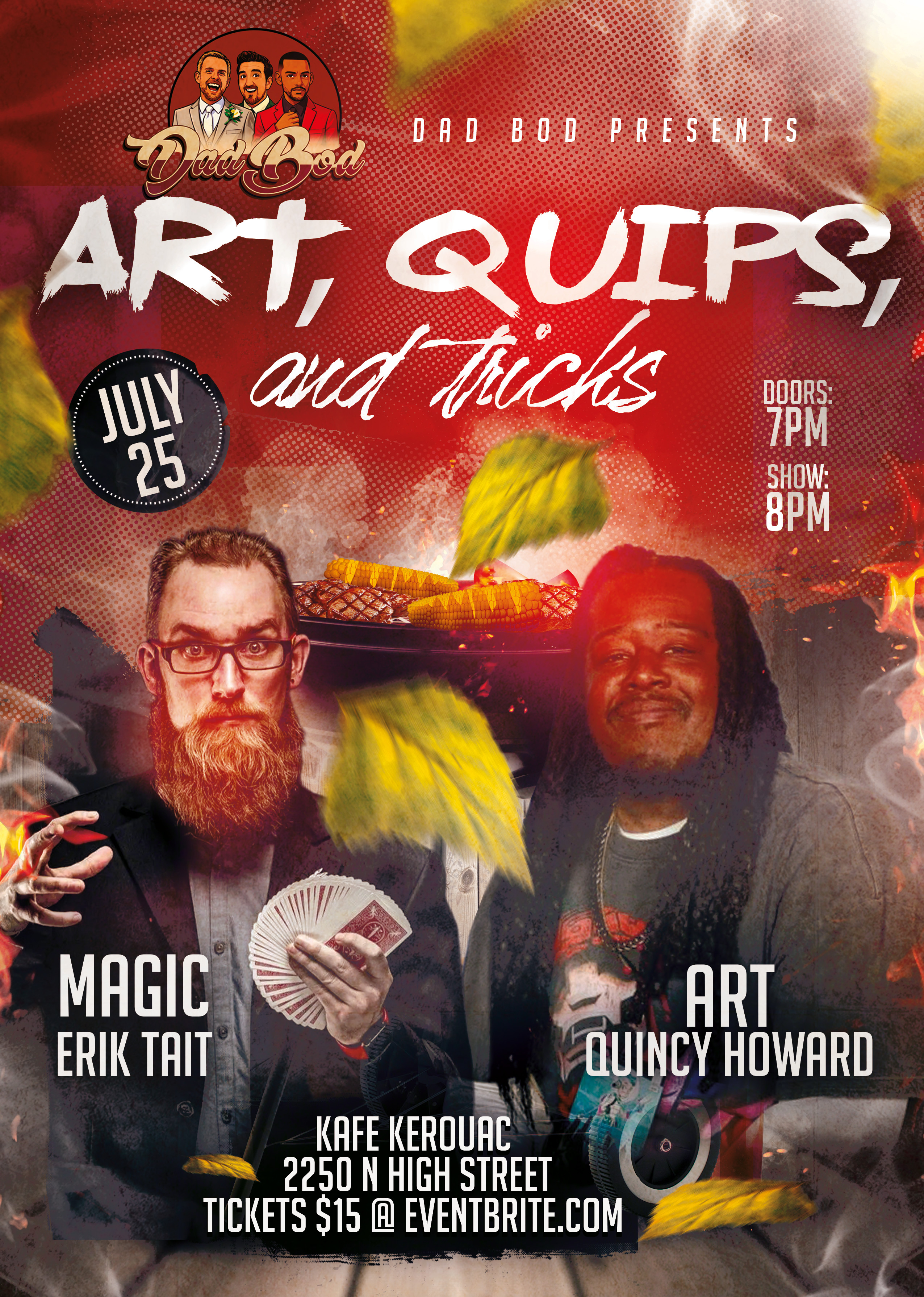 Dad Bod Presents: Art, Quips, and Tricks