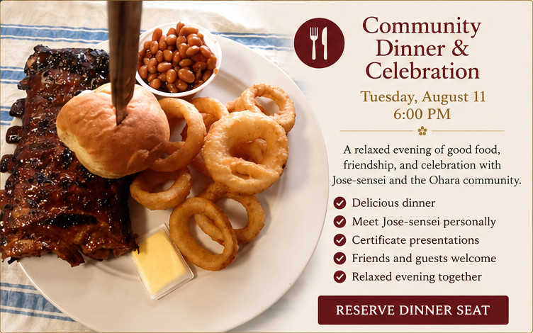 Community Dinner with International Ikebana Artist José Salcedo