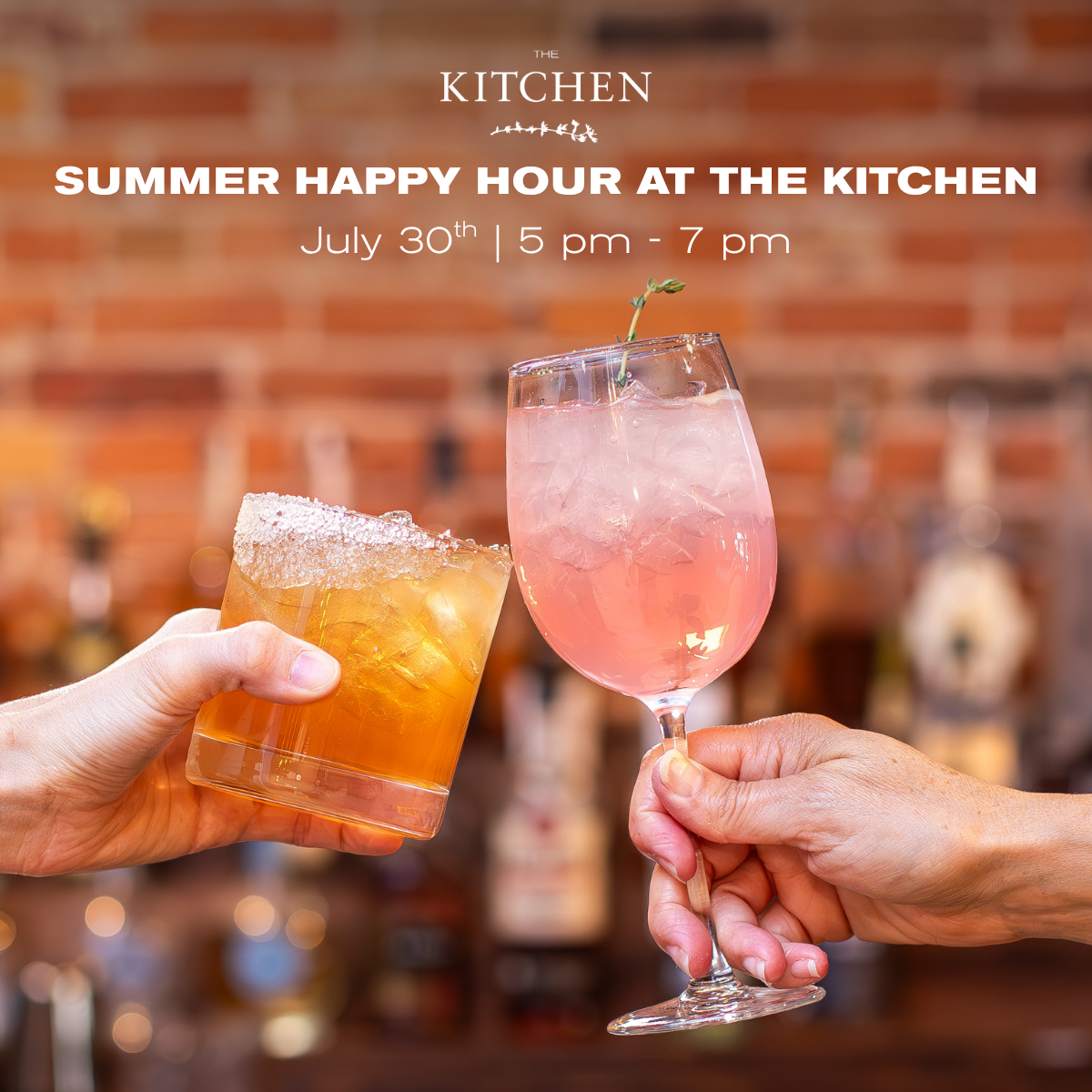 Summer Happy Hour at The Kitchen