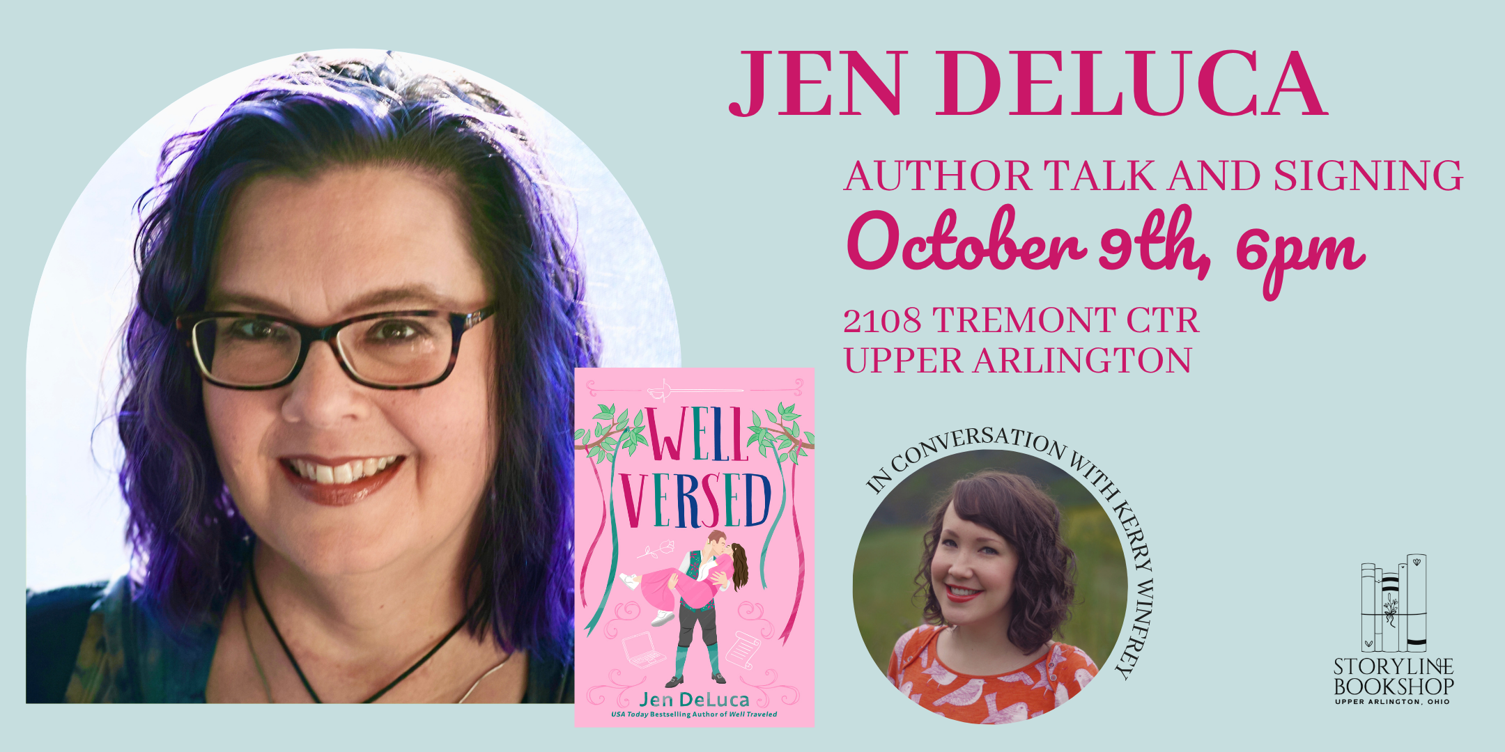 Storyline Presents: Author Talk & Signing with Jen DeLuca