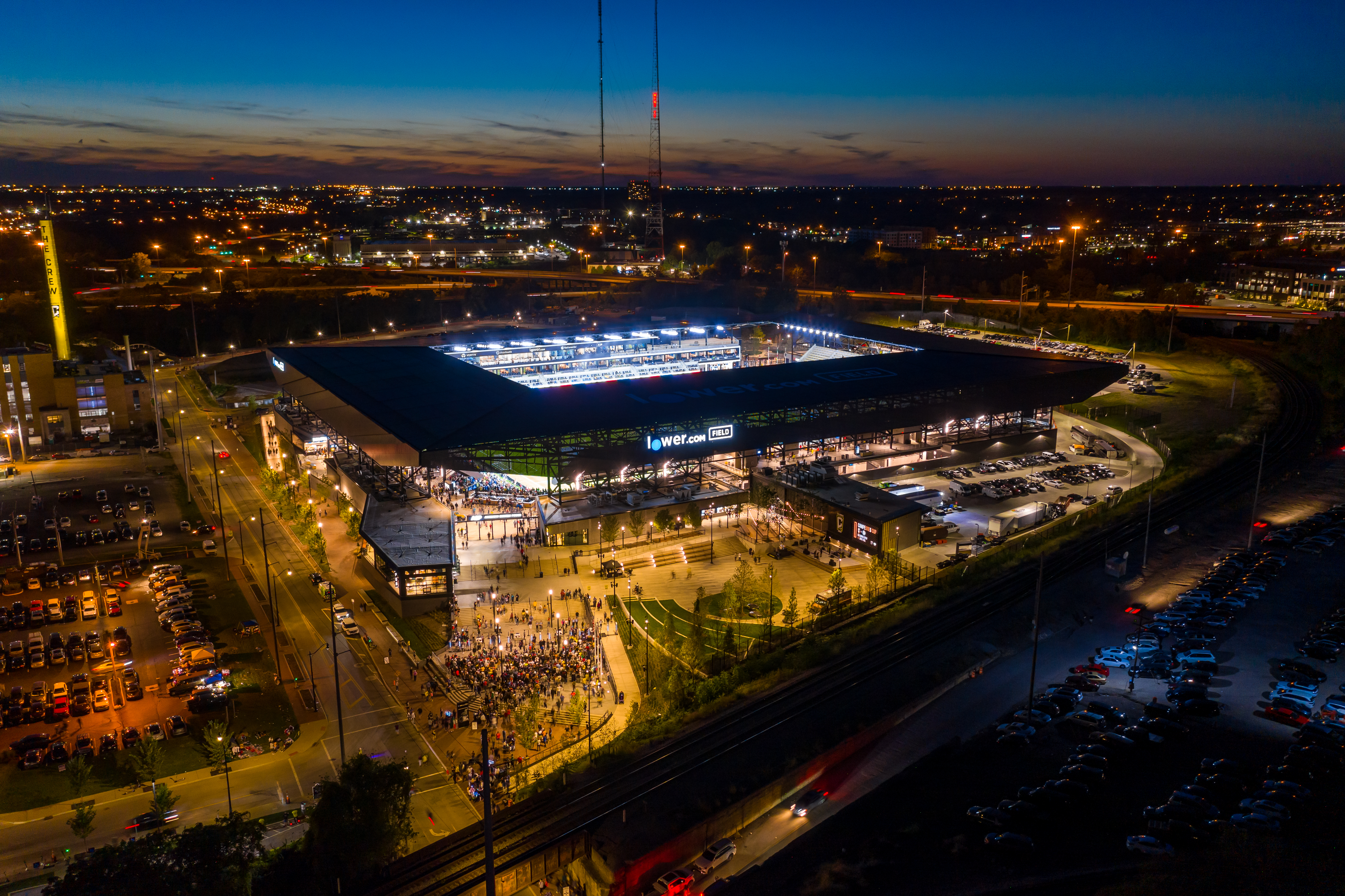 Columbus Crew Stadium - Lower.com Field , Stock Video