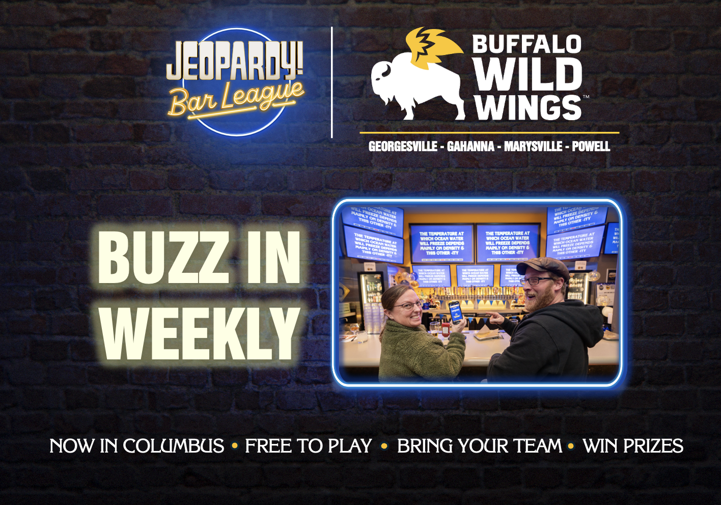 : Jeopardy! Bar League is now in Columbus!