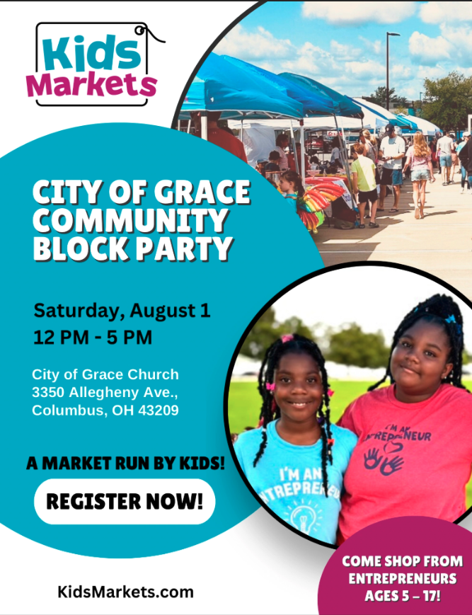 Kids Markets at City of Grace Church