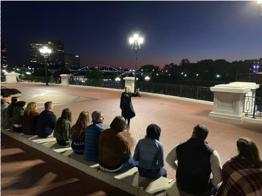 NIght at Green Lawn Cemetery Walking Tour