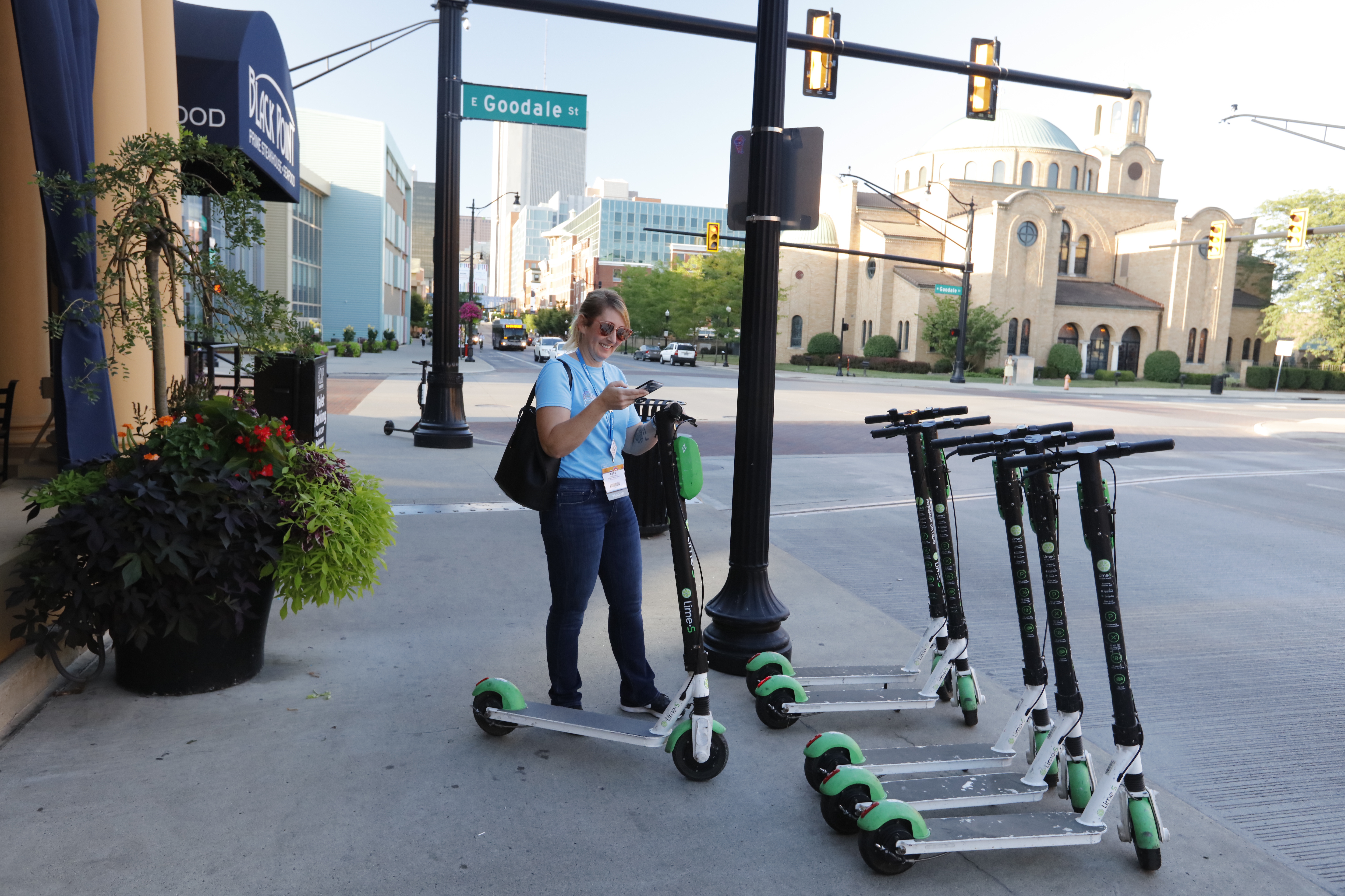 Elektrisk coping Rouse Lime Scooters