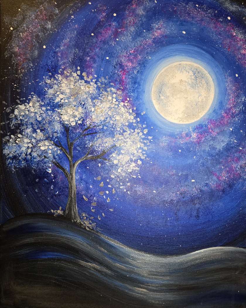 π¨π₯€π³ Paint and Sip: Celestial Tree β¨π
