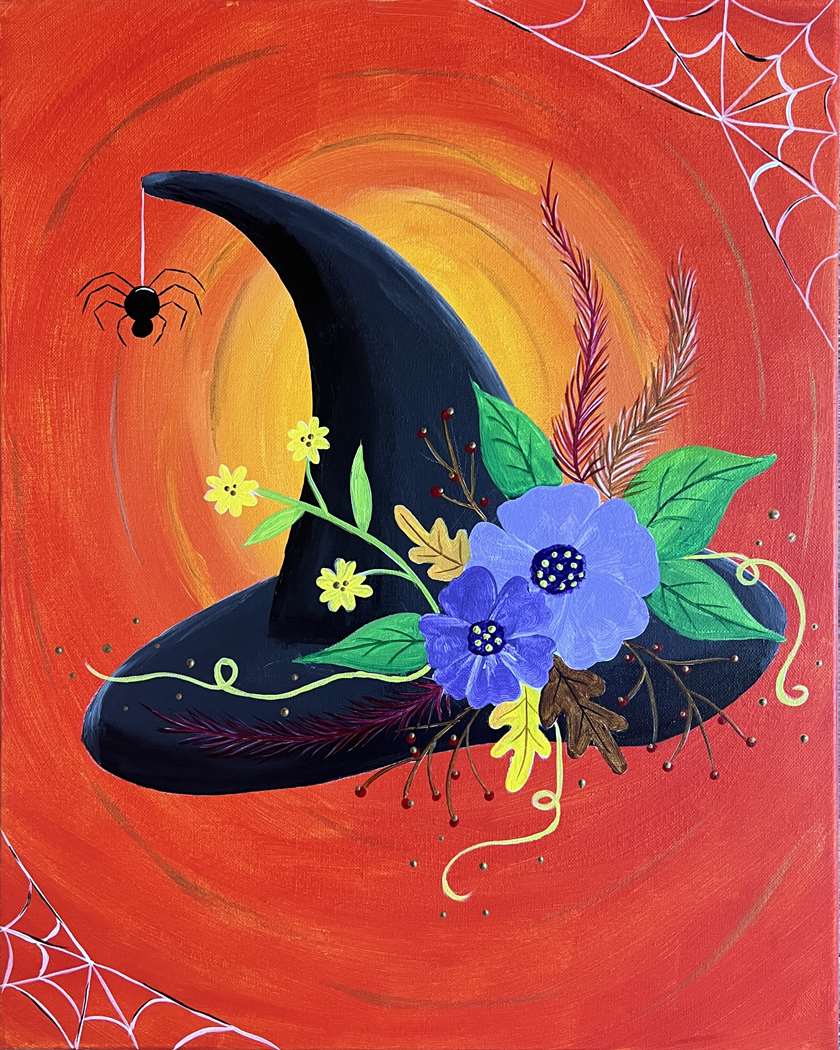 Paint and Sip: Hedge Witch Hat