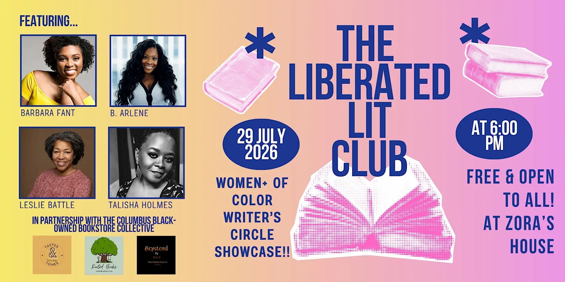 Liberated Lit Club - Women+ of Color Writing Circle Showcase