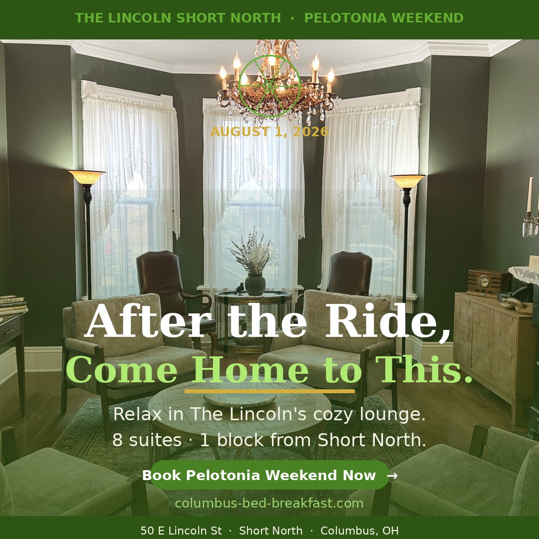 50 Lincoln Short North Celebrates Peletonia Weekend