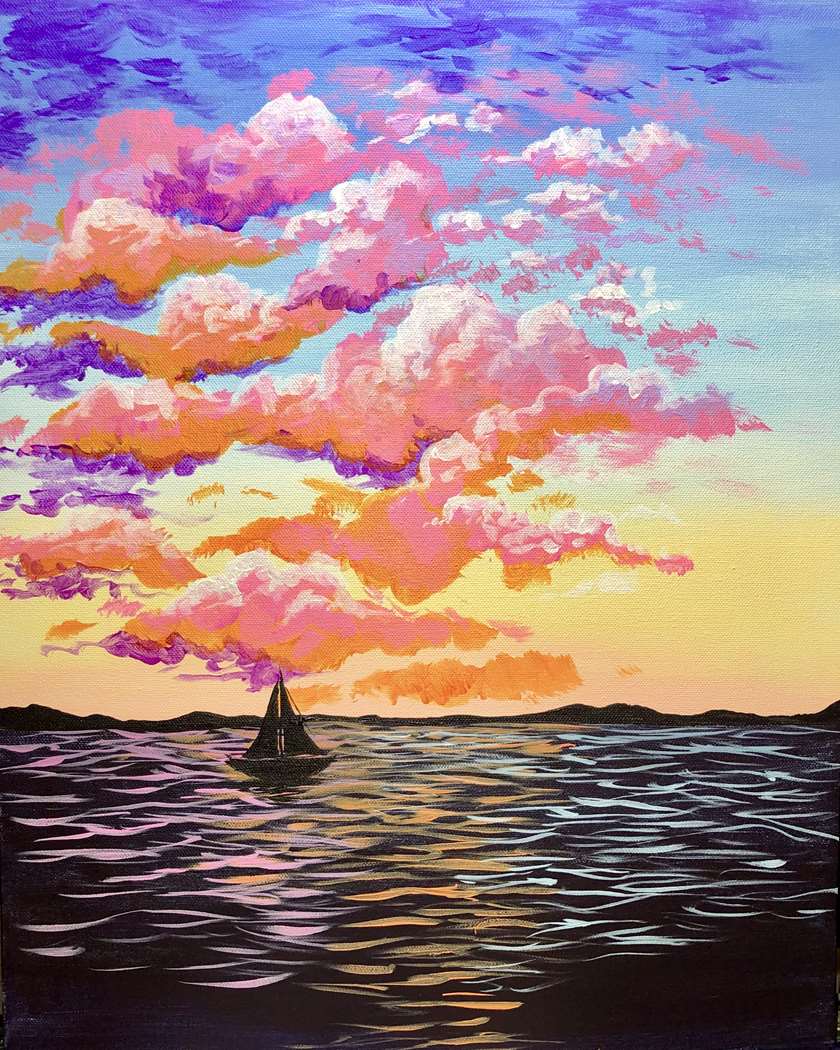 π
π¨ Paint and Sip: Summer at the Lake π¨π