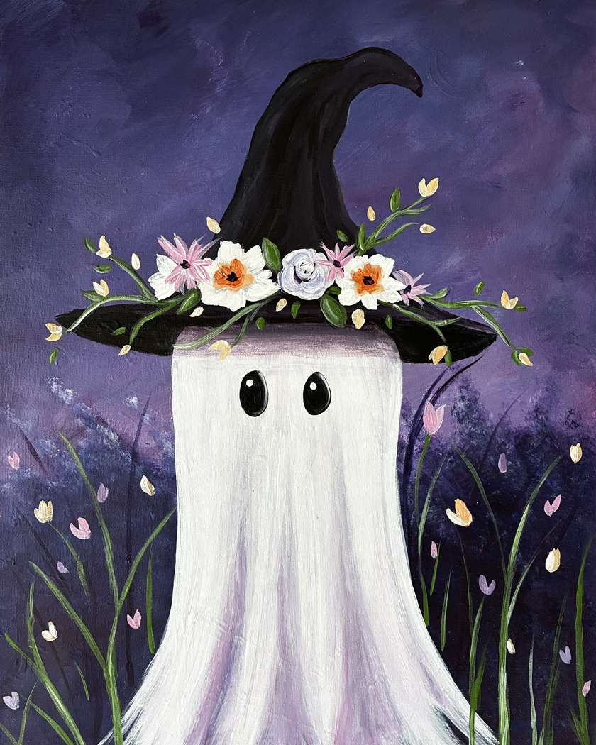 Paint and Sip: Witchy Boo