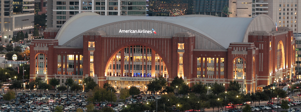 American Airlines Center In Dallas Usa Stock Photo - Download