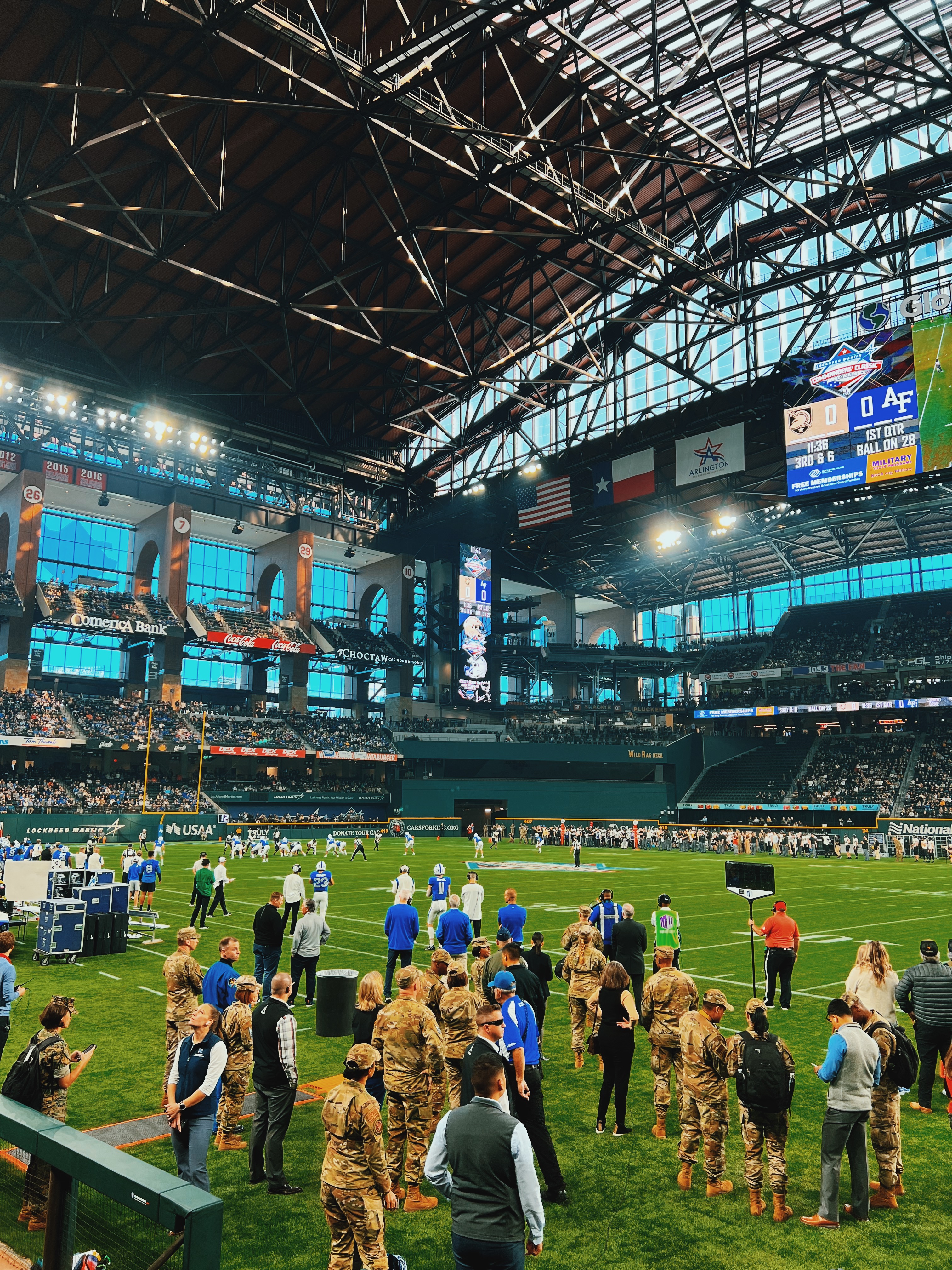 Air Force, Army Continue Storied Rivalry at Globe Life Field for Commanders'  Classic - City of Arlington