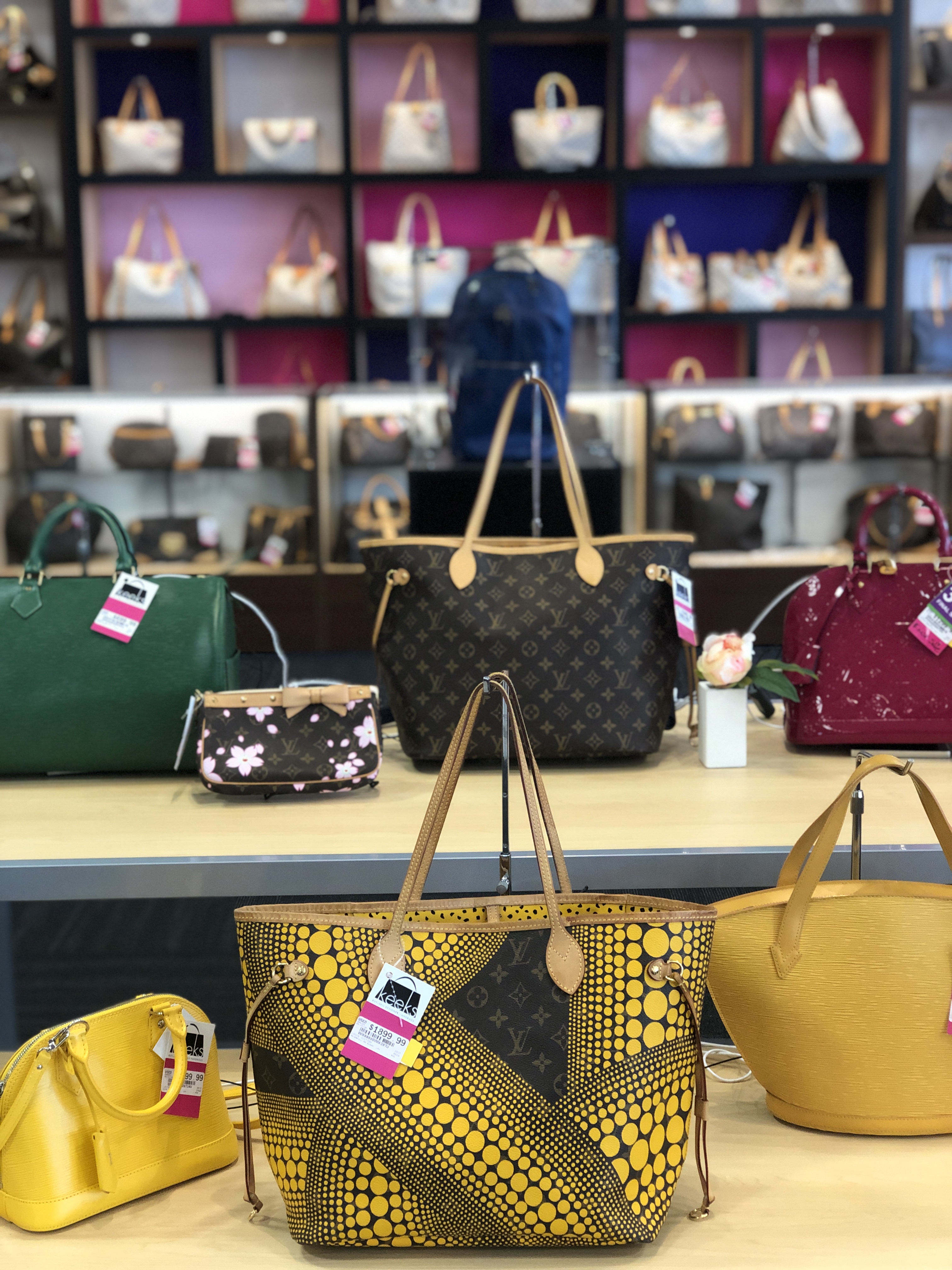 Keeks Buy + Sell Designer Handbags located in Plano, TX. Use code