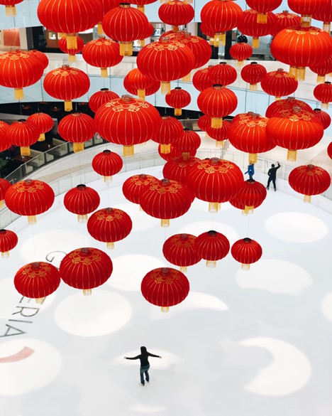 Galleria Dallas celebrates Lunar New Year with lantern exhibit