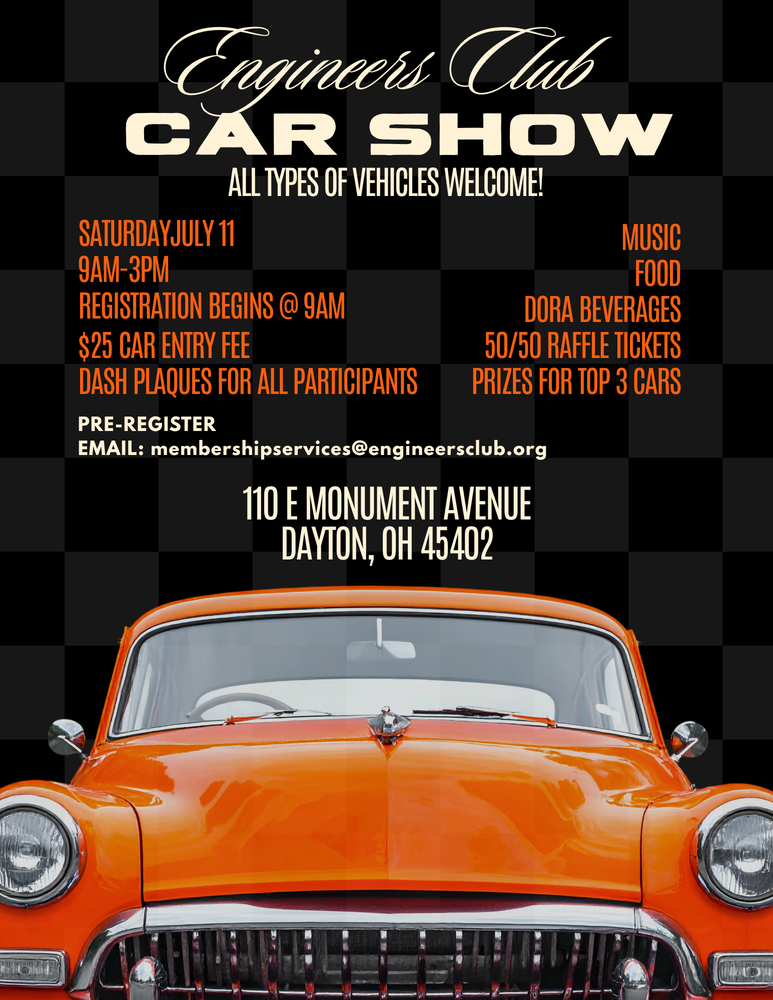 Engineers Club of Dayton Car Show