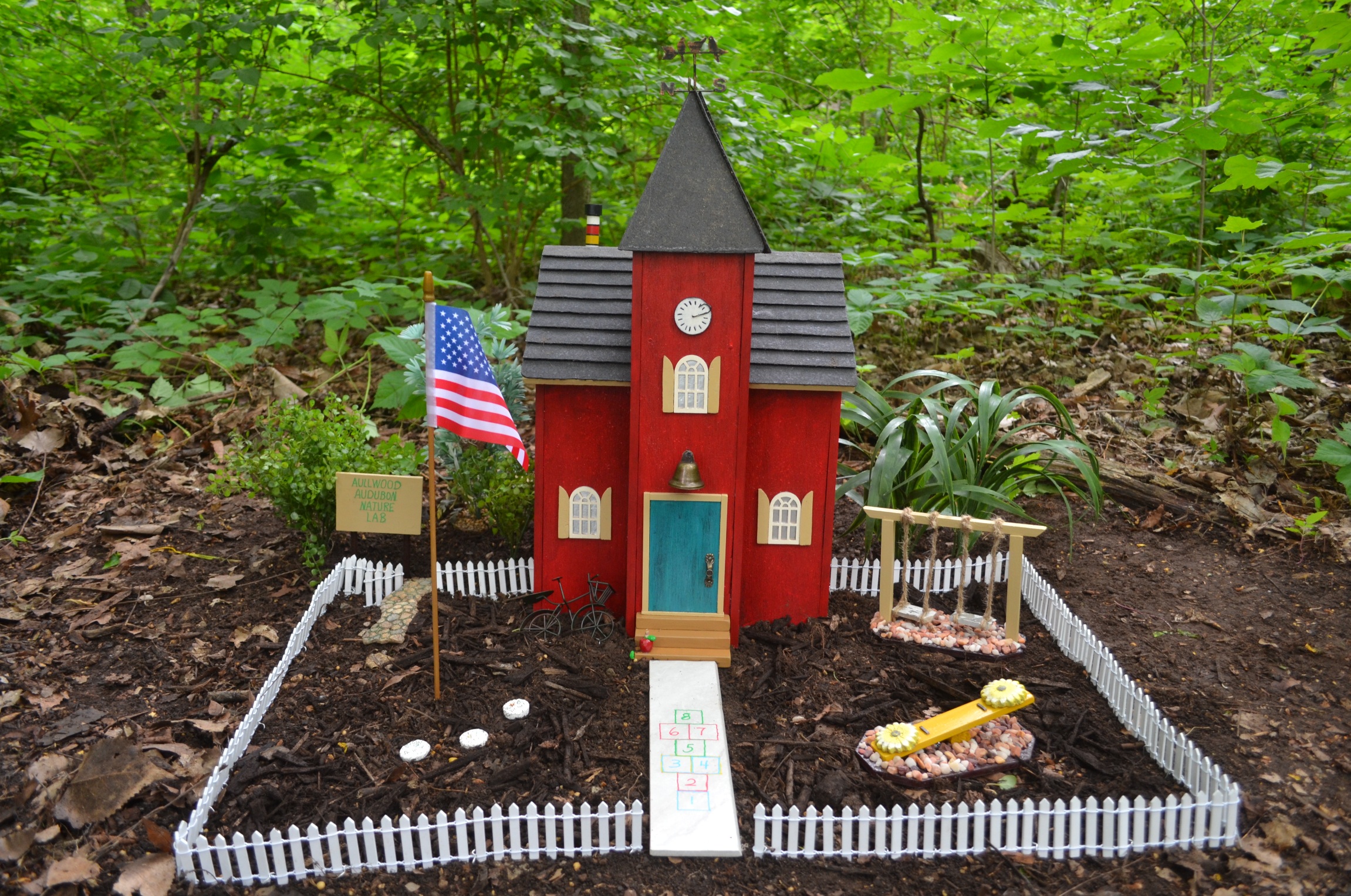 The Faerie Houses of Aullwood