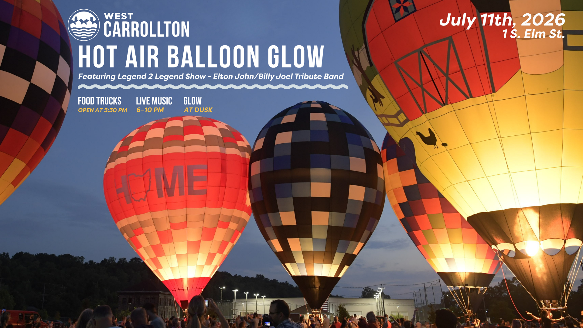 West Carrollton Hot Air Balloon Glow