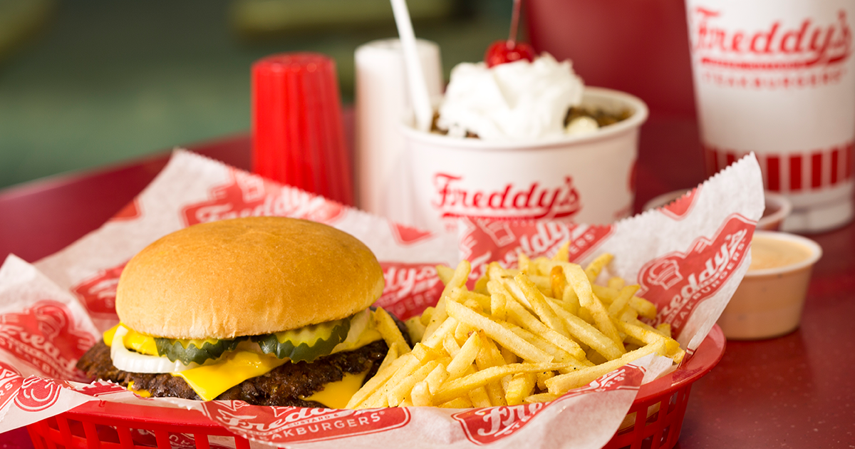 Freddy's Frozen Custard & Steakburgers.