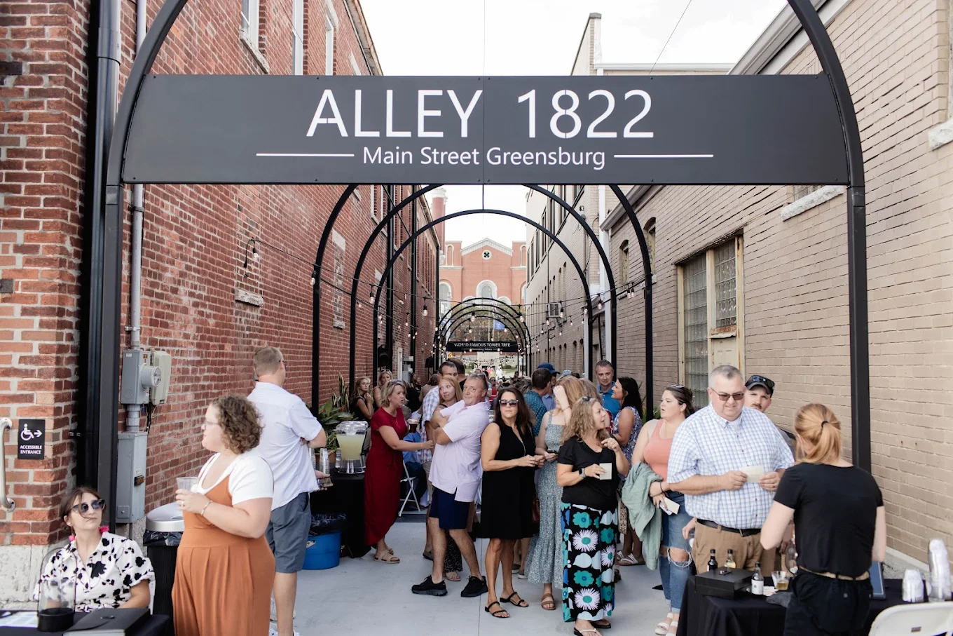 Alley 1822 Selfie Station