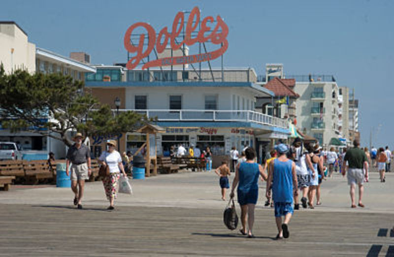 Rehoboth Avenue And Boardwalk Rehoboth Avenue And Boardwalk